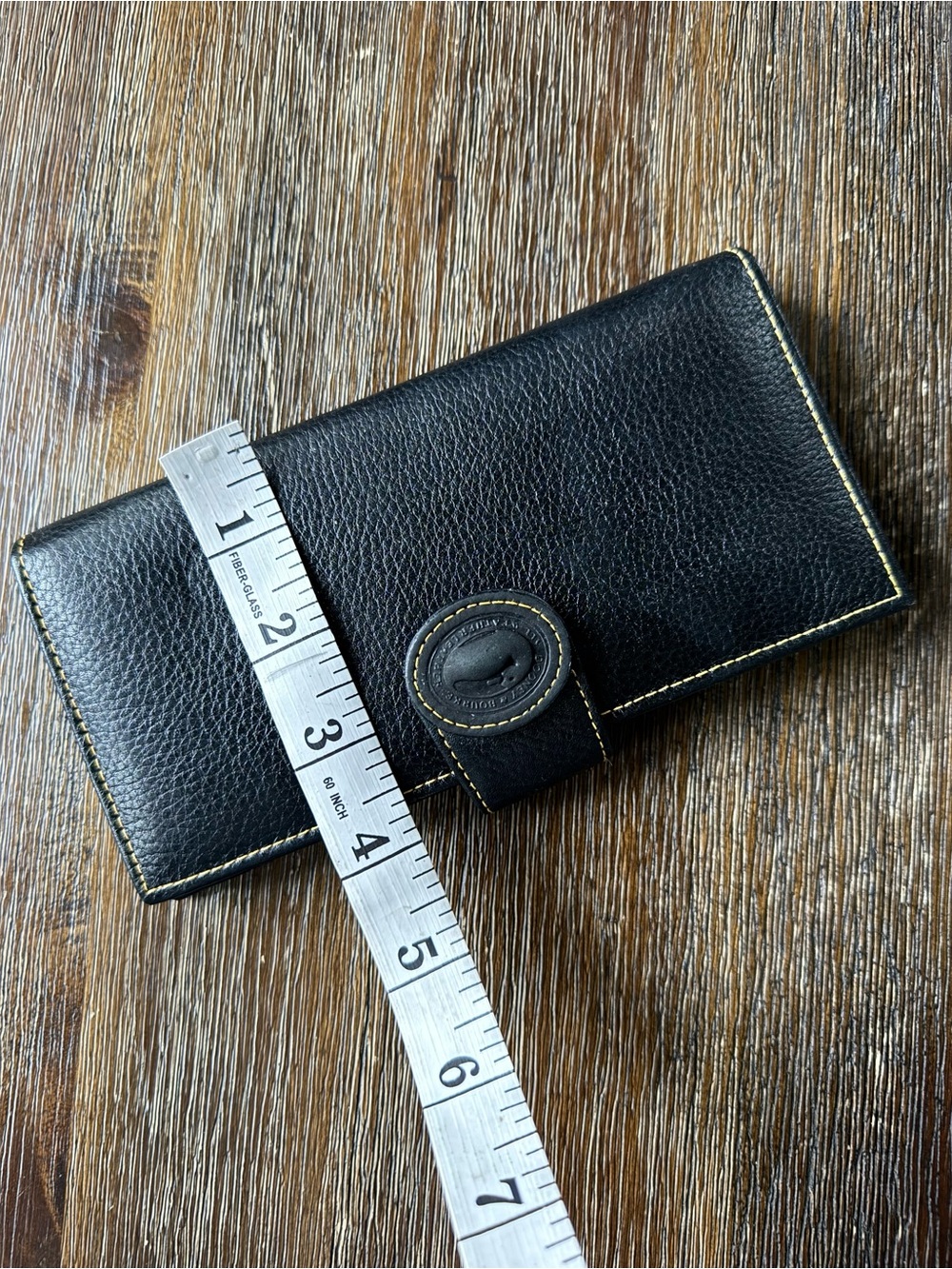 Dooney & Bourke Black Leather Wallet - Picture 7 of 8
